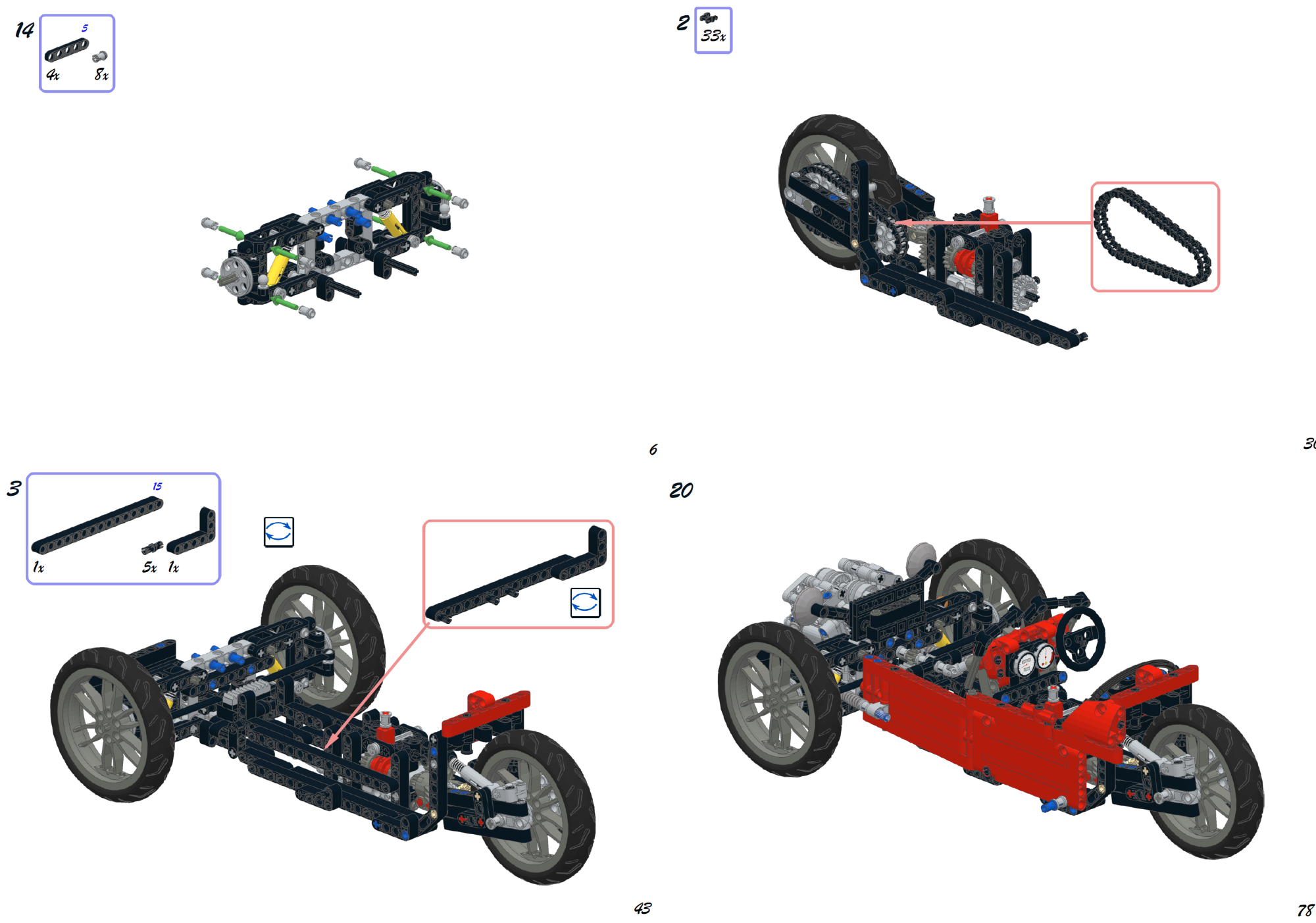 lego morgan 3 wheeler