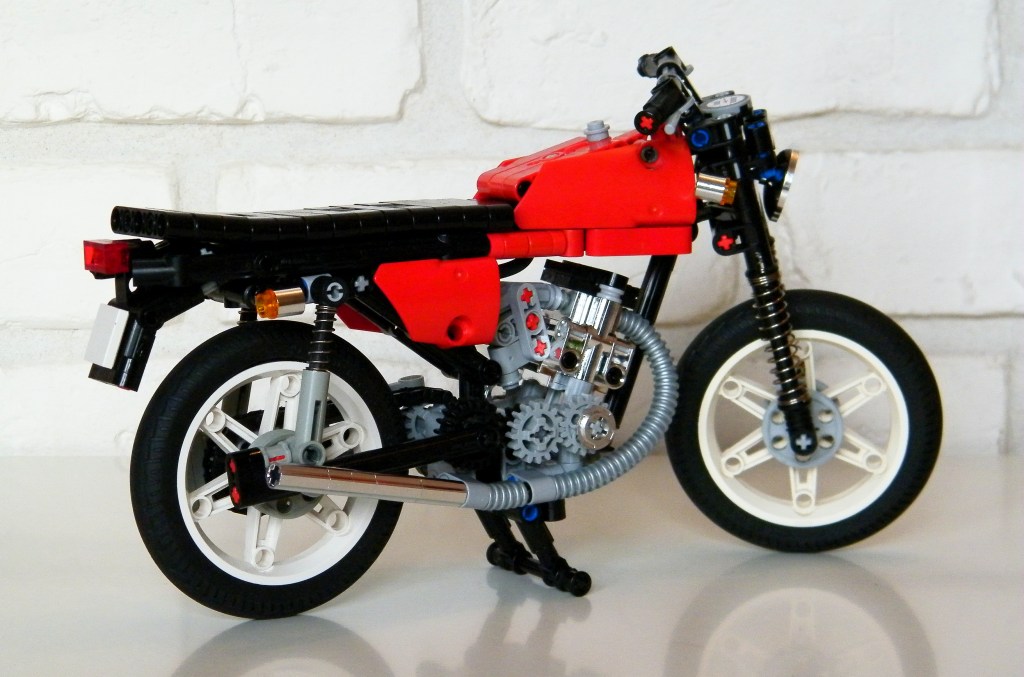 Lego Moc 0123 Honda Cg 125 76 Technic 2012 Rebrickable