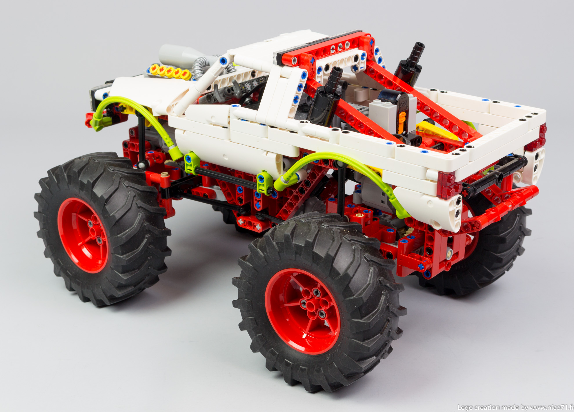 civilisation brutalt hensynsfuld LEGO MOC Monster Truck by Nico71 | Rebrickable - Build with LEGO