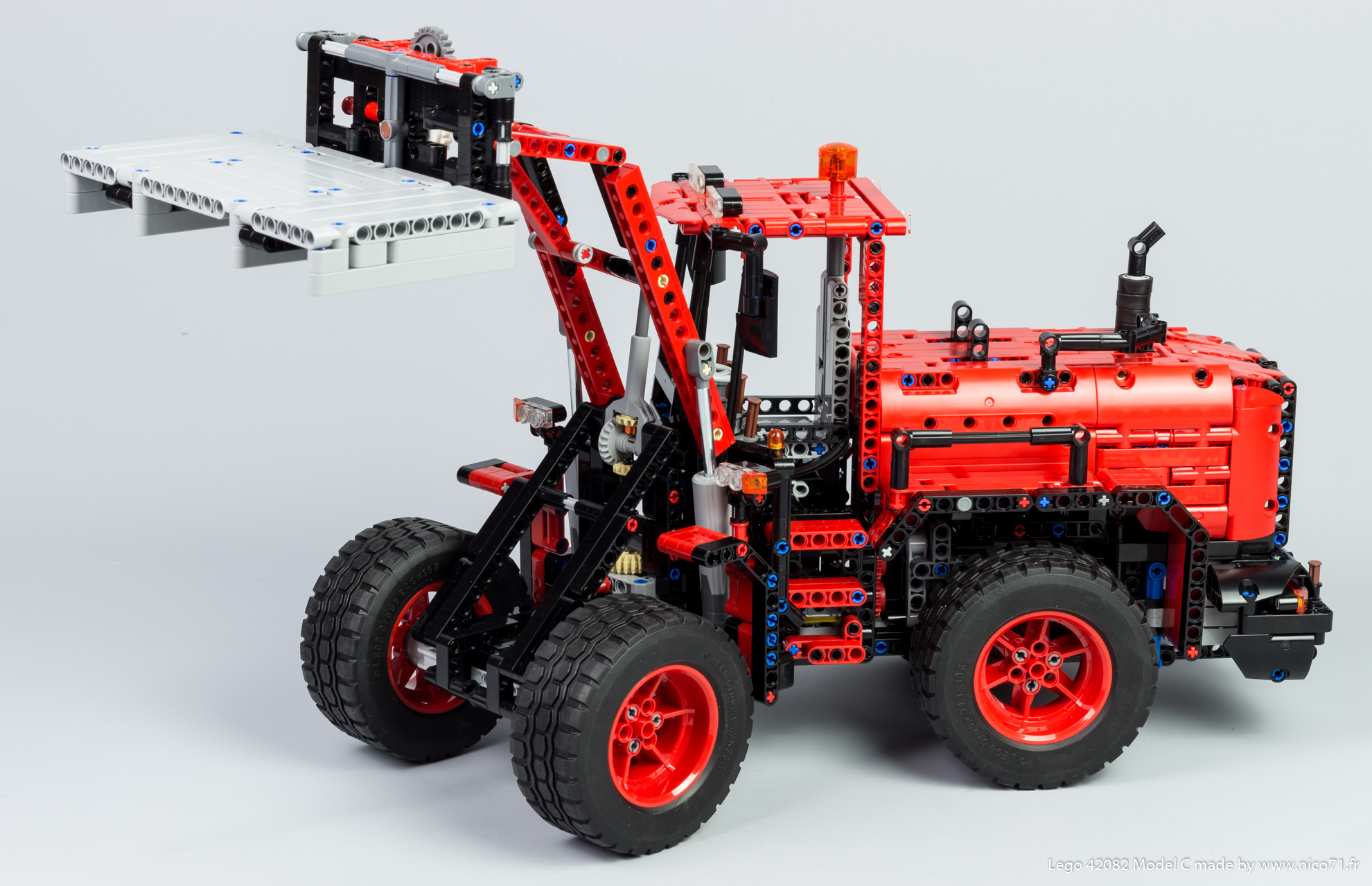 TECHNIC MOC 18978 42082 Model C Wheel Loader by Nico71 MOCBRICKLAND