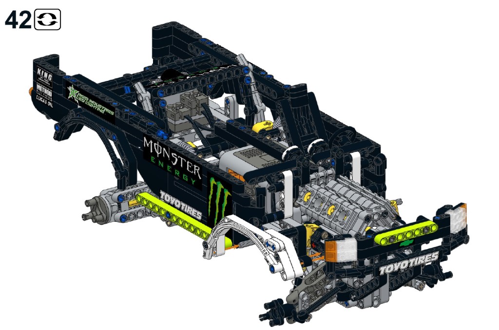 LEGO MOC Monster Energy Recoil Baja Truck by Nico71