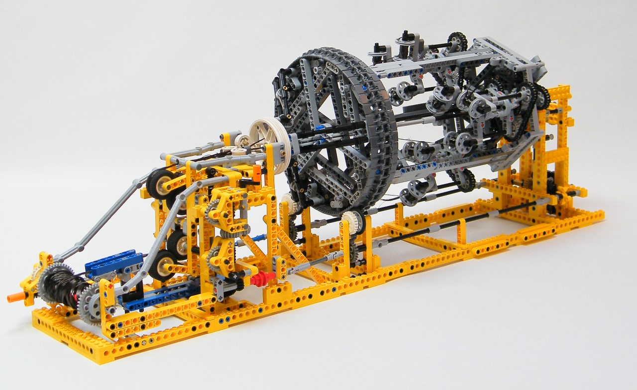 Lego Braiding Machine