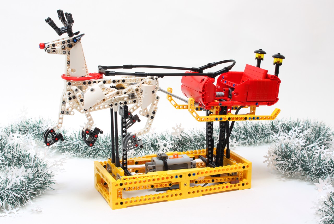 Lego santa sleight