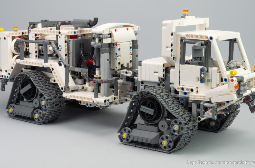硯箱 42100 Model B – Vibroseis Tracked Vehicle – Nico71's Technic Creations