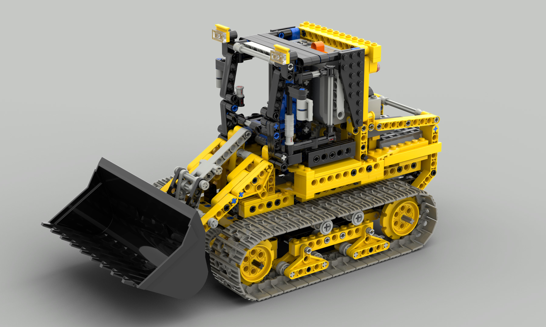 bøn Asser Øjeblik 8275 Model B – Crawler Loader – Nico71's Technic Creations