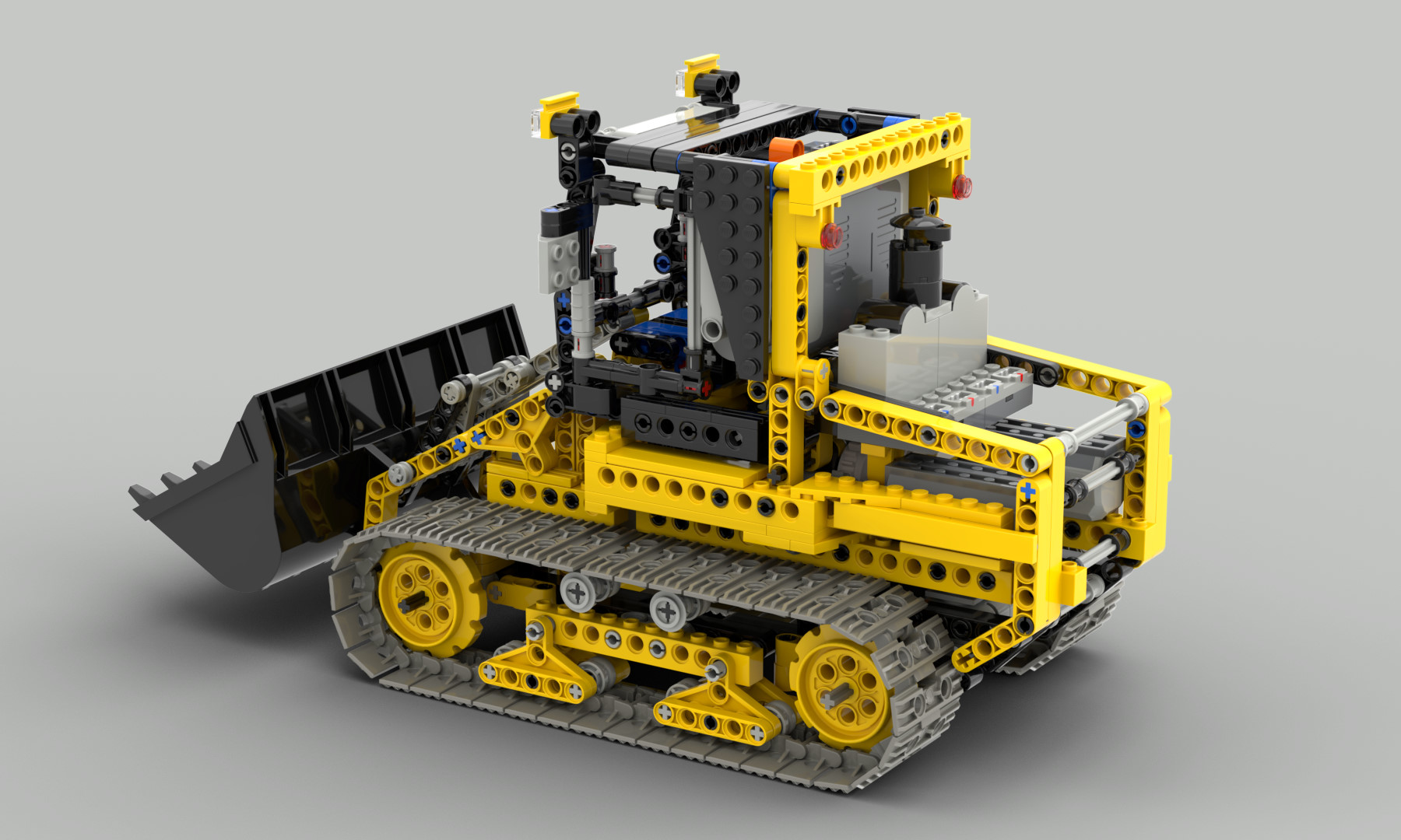 8275 Model B – Crawler Loader Nico71's Technic Creations