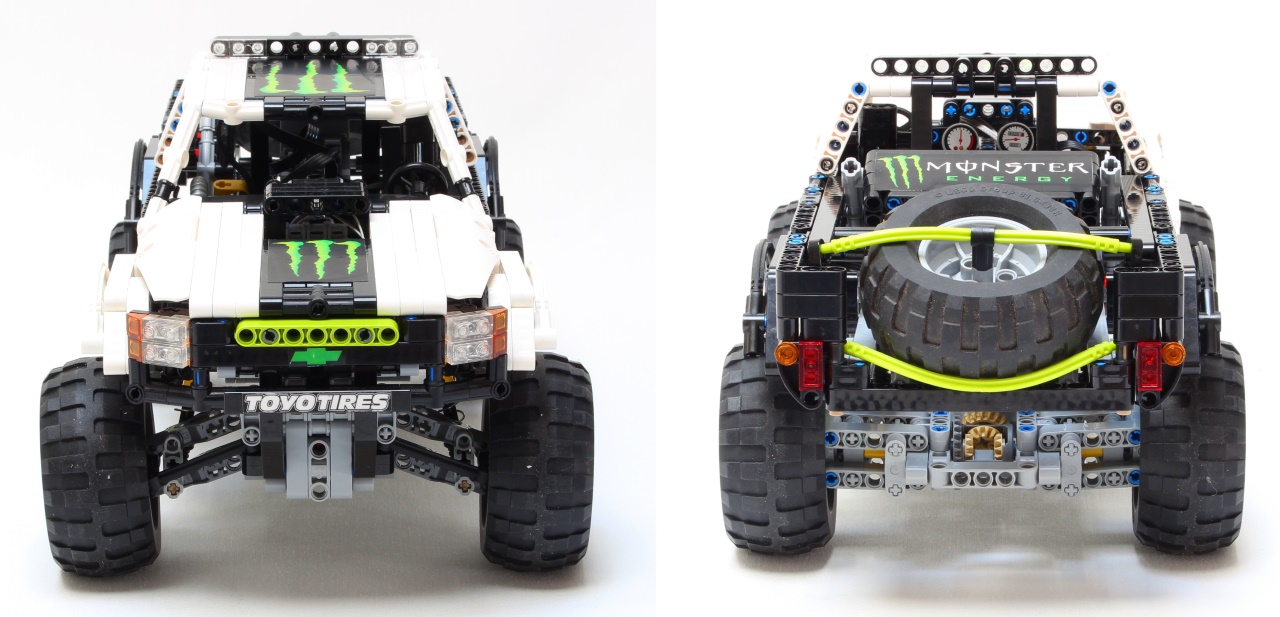 LEGO MOC Monster Energy Recoil Baja Truck by Nico71