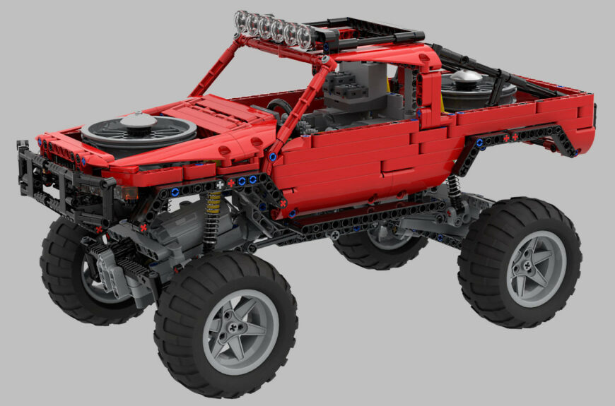 Trophy Truck With Continuously Variable Transmission Nico71 s Technic Creations
