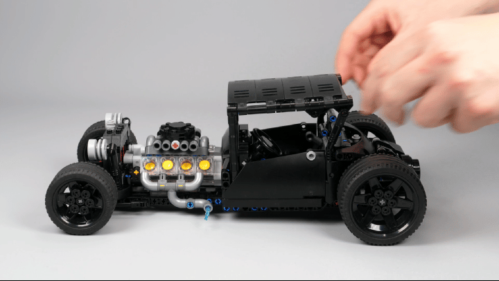 LEGO MOC 42127 Model B Bucket Hot Rod by Nico71 Rebrickable